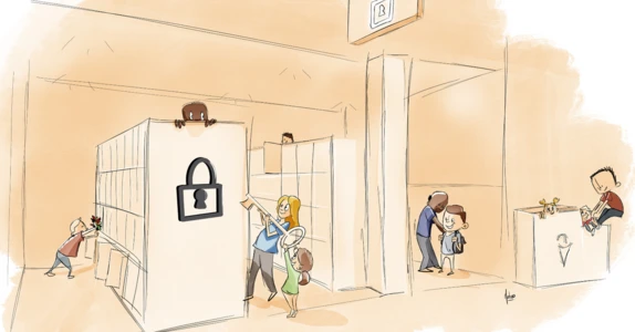 « Les coulisses de la Fondation pour la culture et les civilisations du vin révélées en dessins humoristiques » à la Cité du Vin