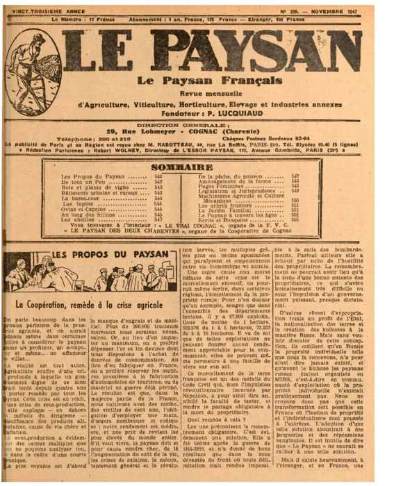 N°11 - Novembre 1947