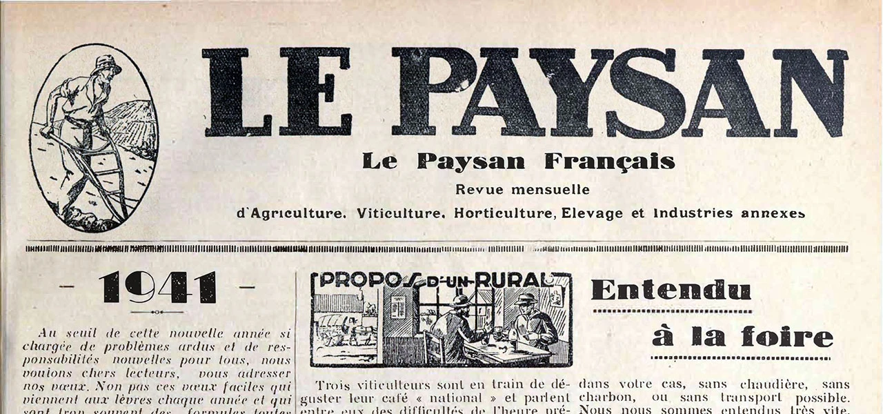 100 ans d'archives agricoles bientôt immortalisées