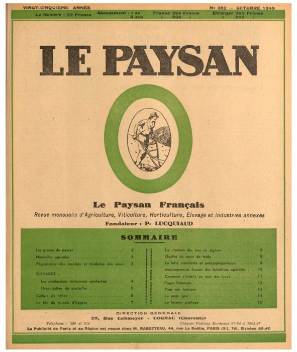 N°10 - Octobre 1949