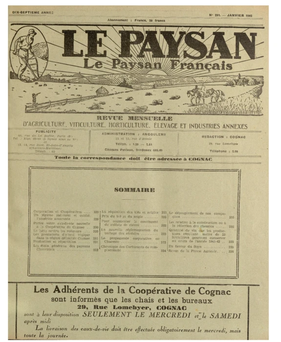 N°01 - Janvier 1942