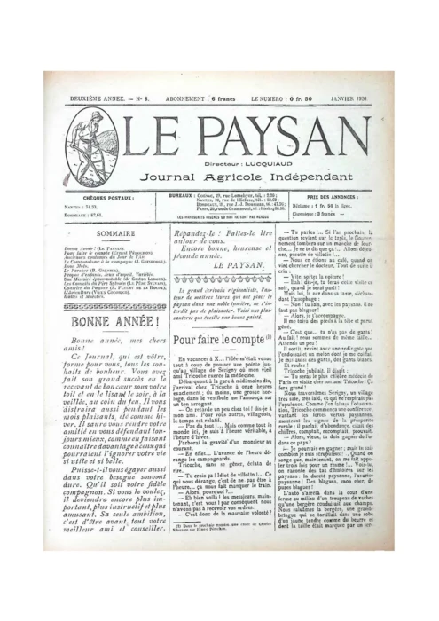 N°01 - Janvier 1926