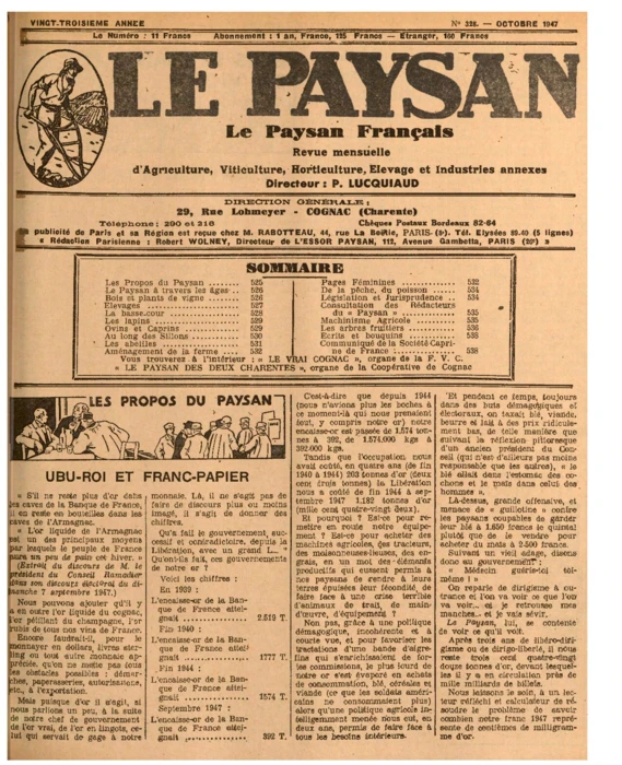 N°10 - Octobre 1947